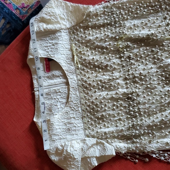 EUC Manoush Micro Mini Dress with Fringe - Picture 10 of 14